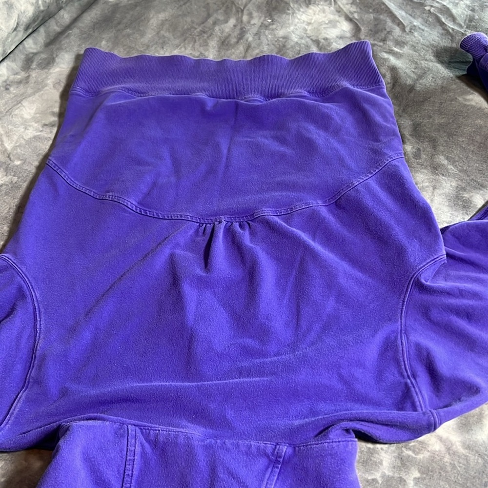 Lululemon Distressed Full Zip Hoodie, Thumb Holes, approximate size 8 - Picture 14 of 16